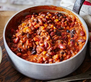 Bean & Roasted Pepper Chili