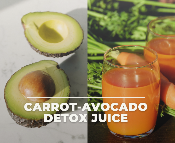 Carrot-Avocado Detox Juice