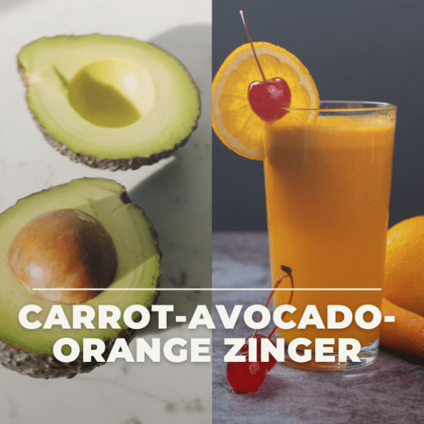 Carrot-Avocado-Orange Zinger