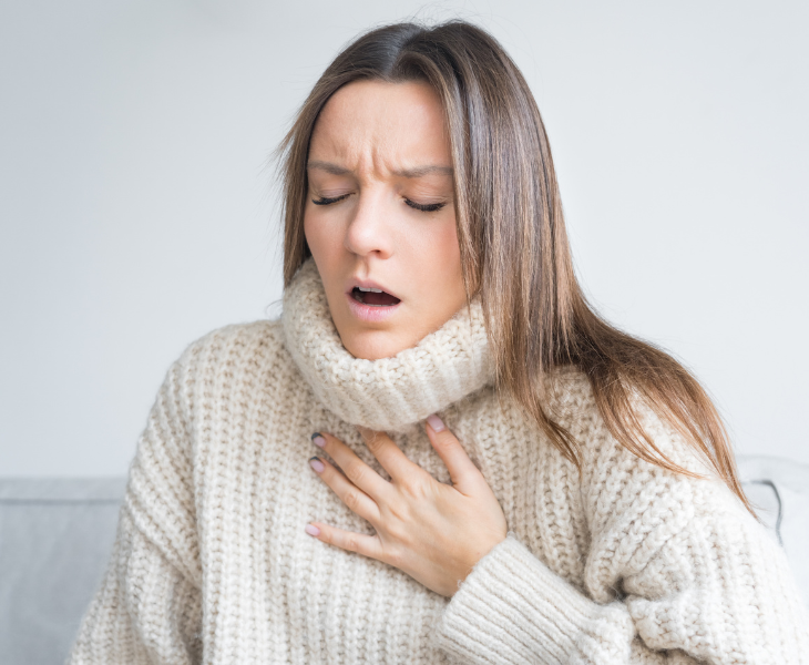 persistent cough can be one of the signs and symptoms of heart disease