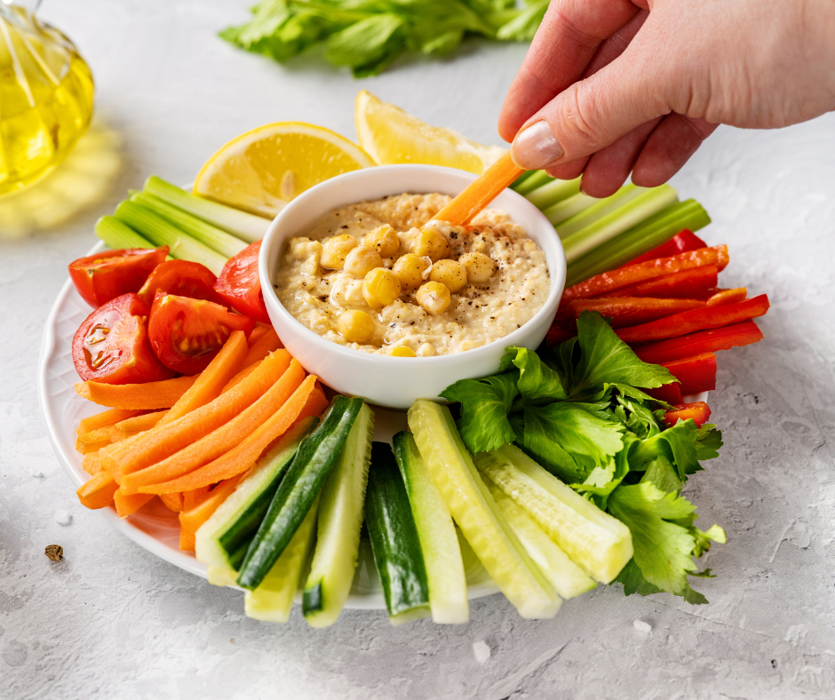 Veggie Sticks with Hummus