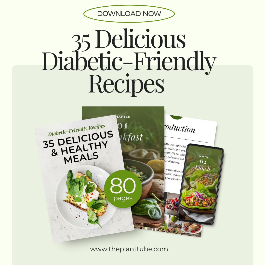 35 Delicious Diabetic-Friendly Recipes Mockup