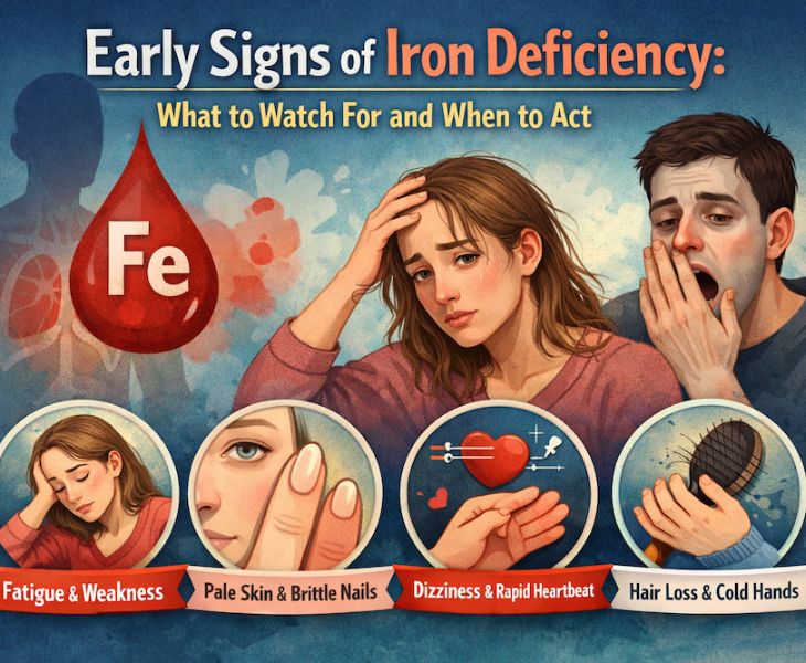 9 Early Signs of Iron Deficiency
