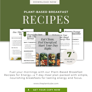 Plant-Based Breakfast Recipes for Energy - Ebook Mockup